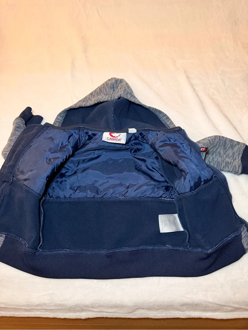 Toddlers Canada Weather Hooded Zip Jacket - size 4T